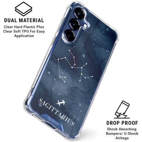 Sagittarius Constellation Galaxy S25 Clear Case